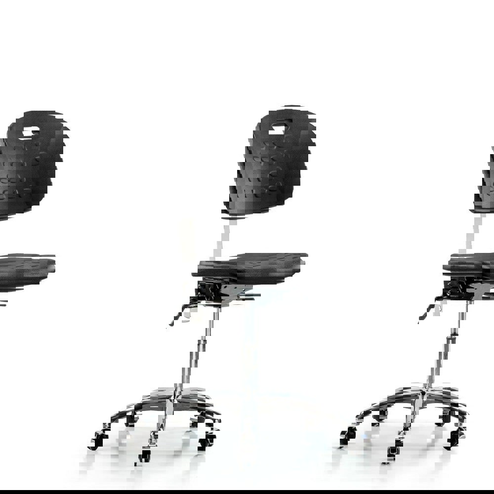 Task Chair: Polyurethane, Black